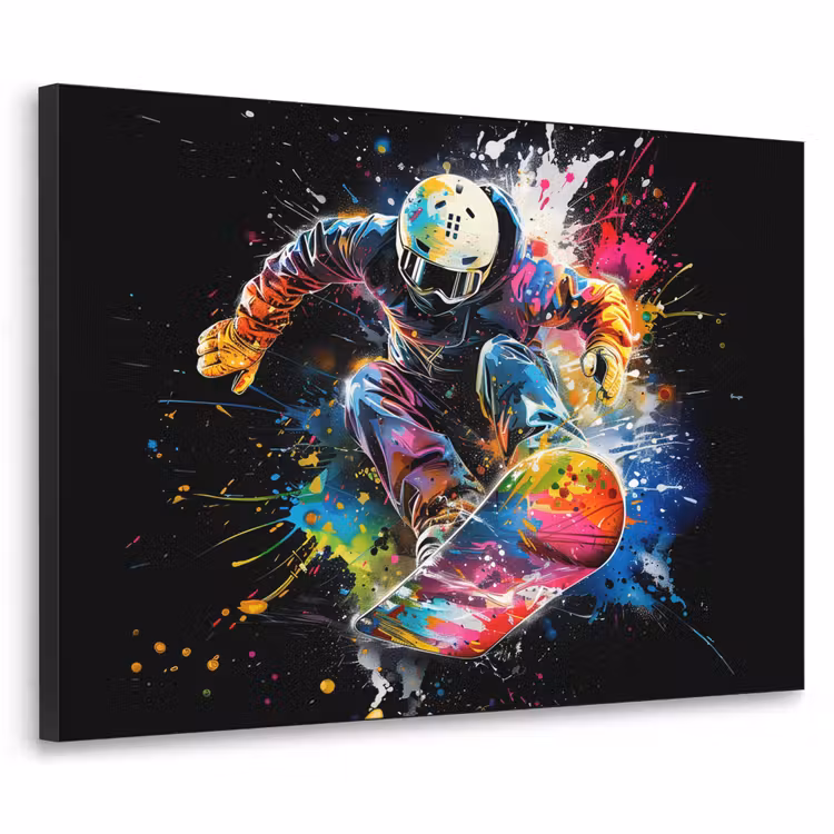 Art Frame - Graffiti - Sport - Snowboarden - Wintersport — 1