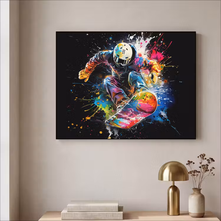 Art Frame - Graffiti - Sport - Snowboarden - Wintersport — 5