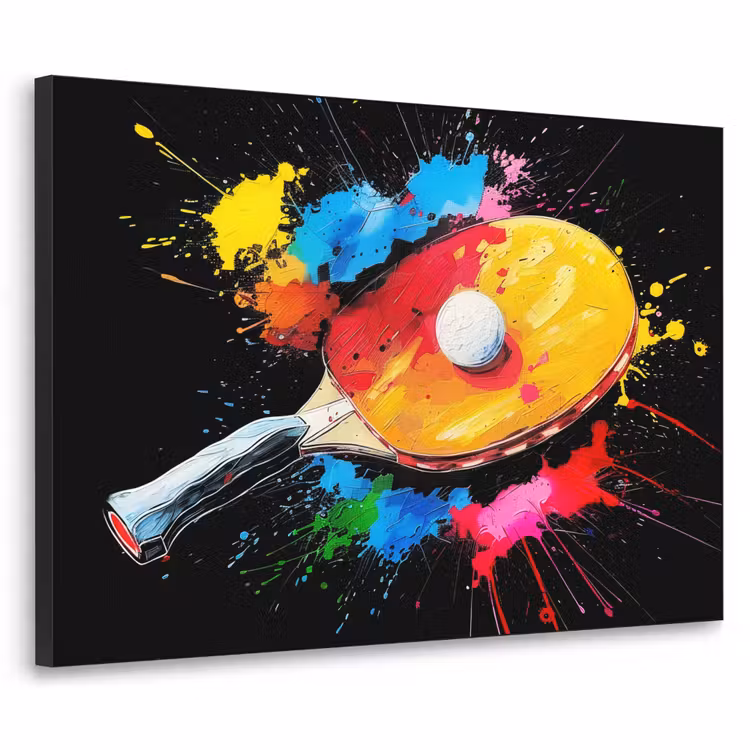 Art Frame - Graffiti - Sport - Tafeltennis - Verf — 1