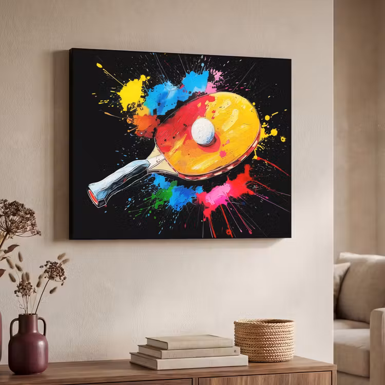 Art Frame - Graffiti - Sport - Tafeltennis - Verf — 7