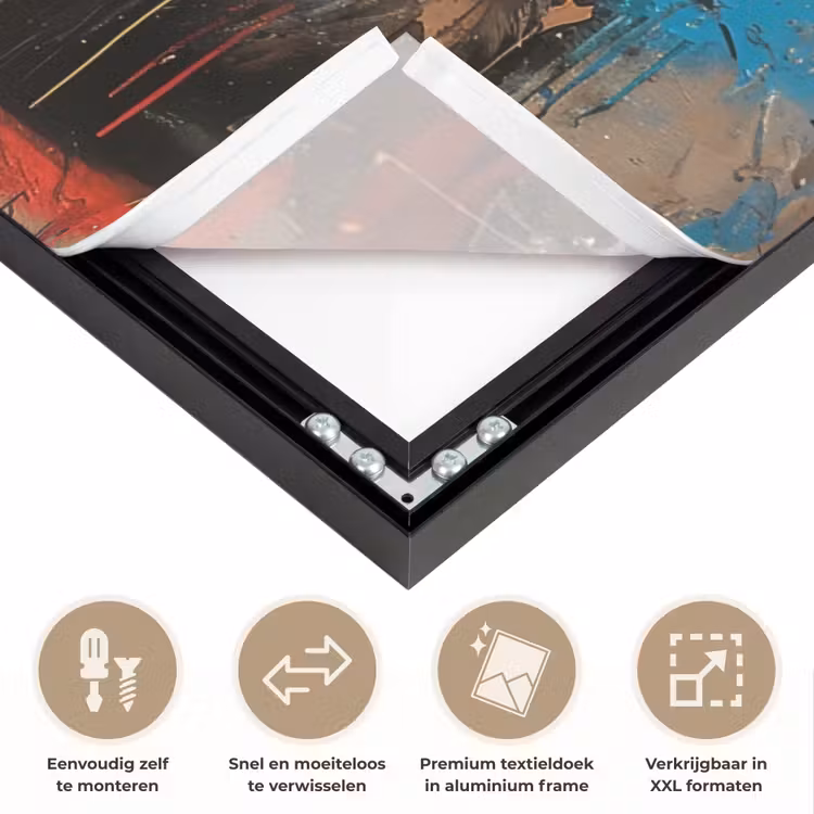Art Frame - Graffiti - Beer - Dier - Muur - Street art — 4
