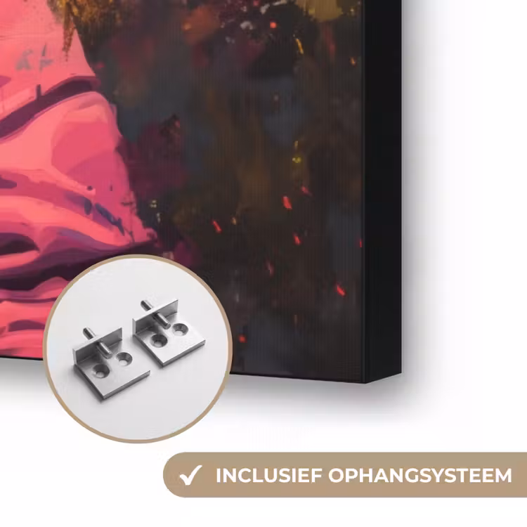 Art Frame - Graffiti - Chimpansee - Jas - Aap - Verf — 6