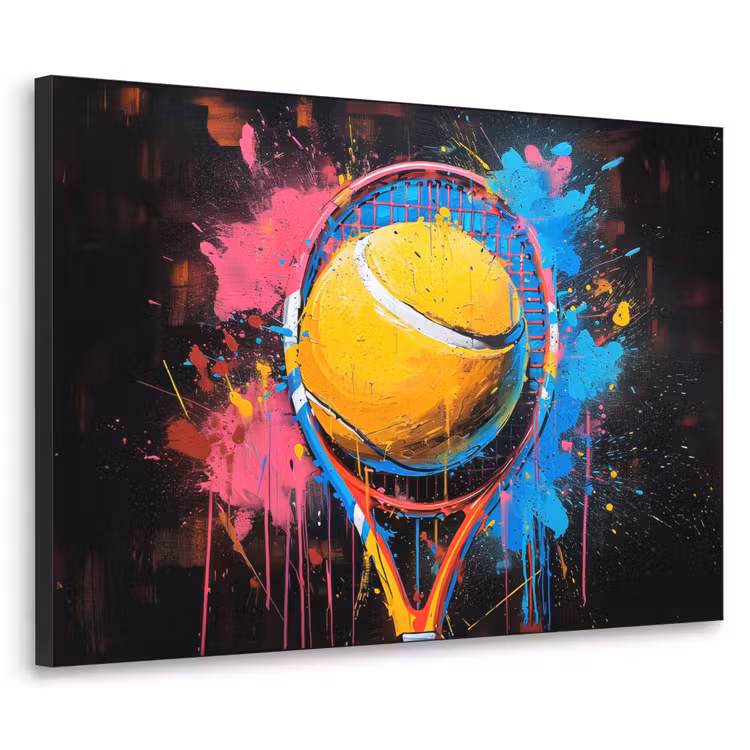 Art Frame - Graffiti - Tennis - Sport - Racket — 1