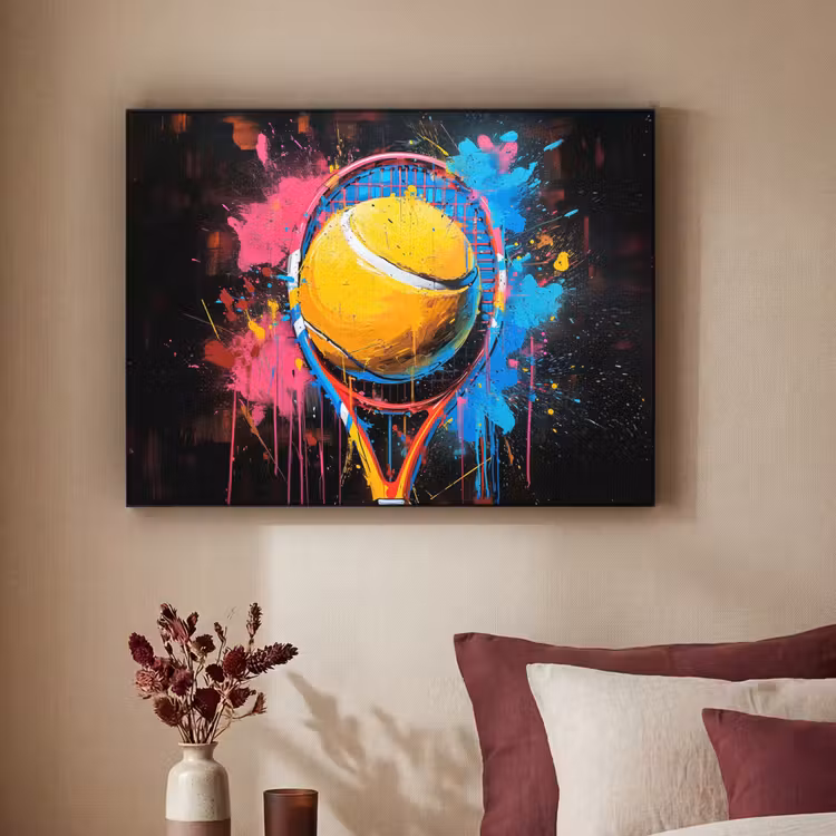 Art Frame - Graffiti - Tennis - Sport - Racket — 3