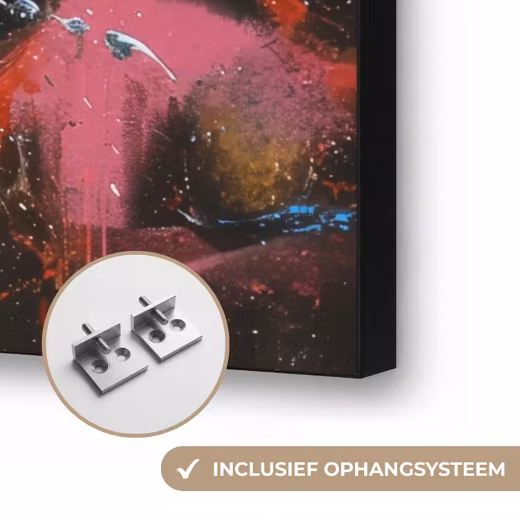 Art Frame - Graffiti - Rugby - Kleurrijk - Rugbybal — 6