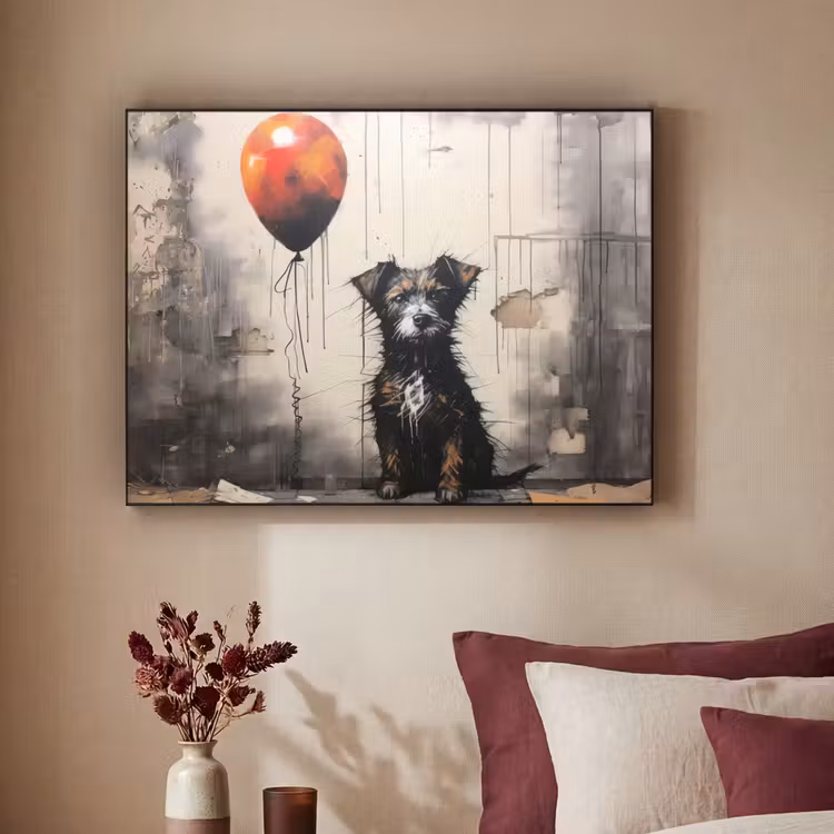 Art Frame - Graffiti - Hond - Ballon - Dieren — 3