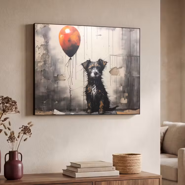 Art Frame - Graffiti - Hond - Ballon - Dieren — 7