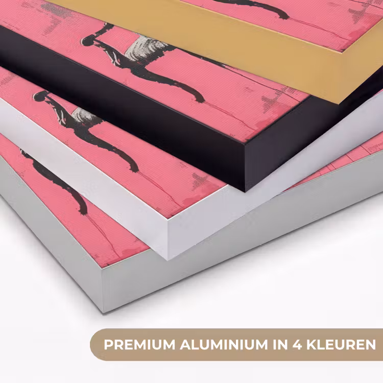 Art Frame - Graffiti - Roze - Street art - Vrouwen — 2