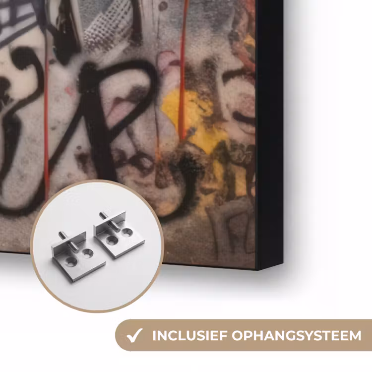Art Frame - Graffiti - Jongen - Kleuren - Street Art — 6
