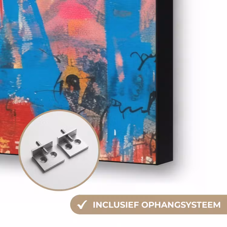 Art Frame - Graffiti - Jongen - Street art - Kleuren — 6