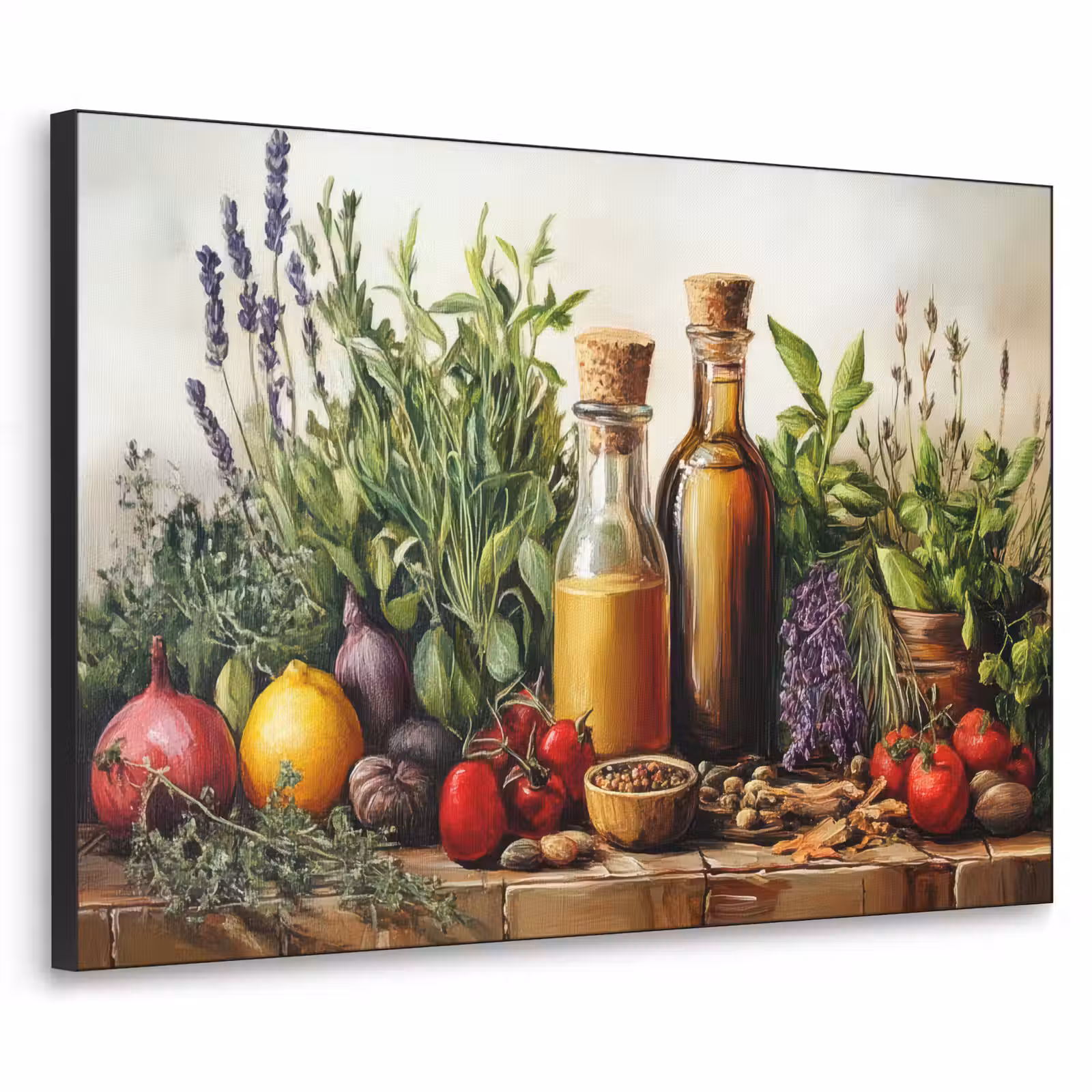Art Frame - Stilleven - Kruiden - Specerijen - Fruit - Kleurrijk — 1