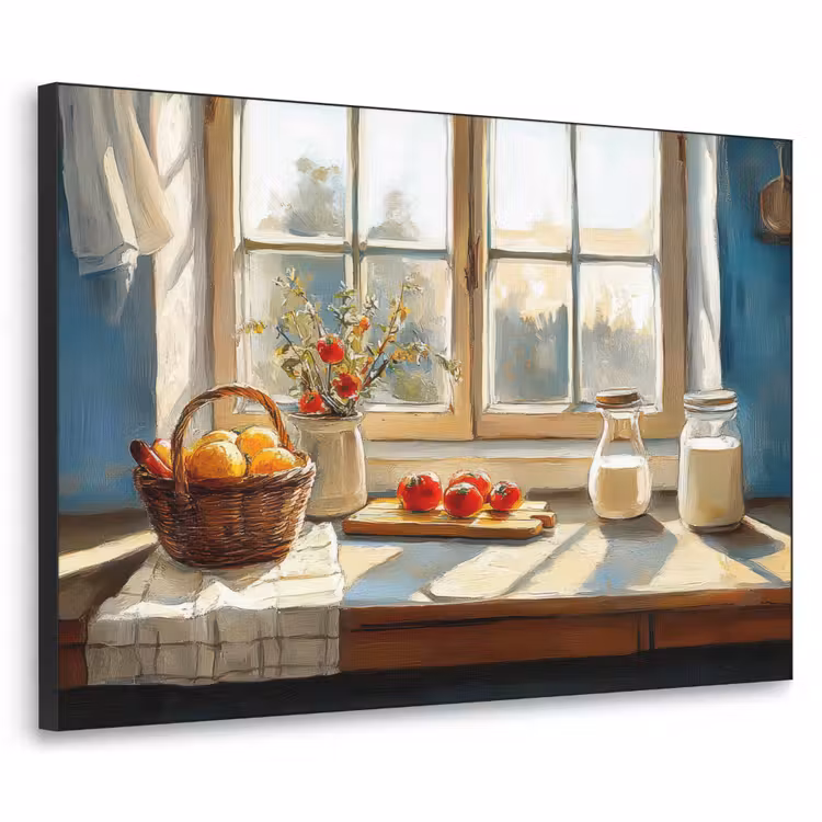 Art Frame - Stilleven - Keuken - Doorkijk - Vintage — 1