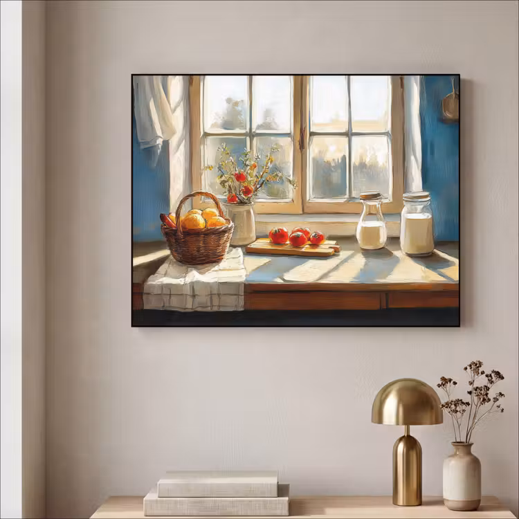 Art Frame - Stilleven - Keuken - Doorkijk - Vintage — 5