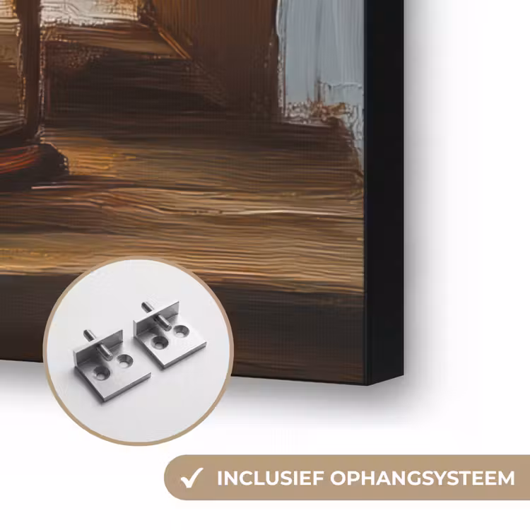 Art Frame - Stilleven - Rustiek - Kaarsen - Broden - Raam — 6