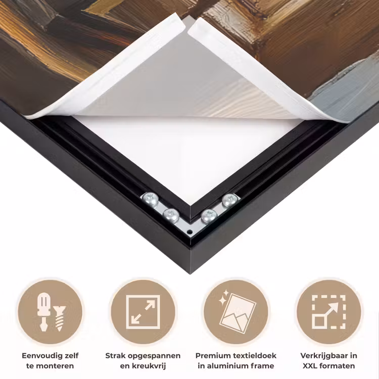 Art Frame - Stilleven - Rustiek - Kaarsen - Broden - Raam — 8