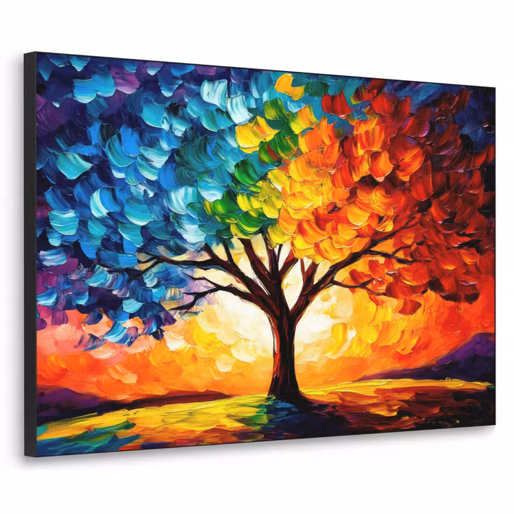 Art Frame - Boom - Kunst - Natuur - Zonsondergang — 1