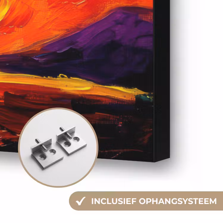 Art Frame - Boom - Kunst - Natuur - Zonsondergang — 6