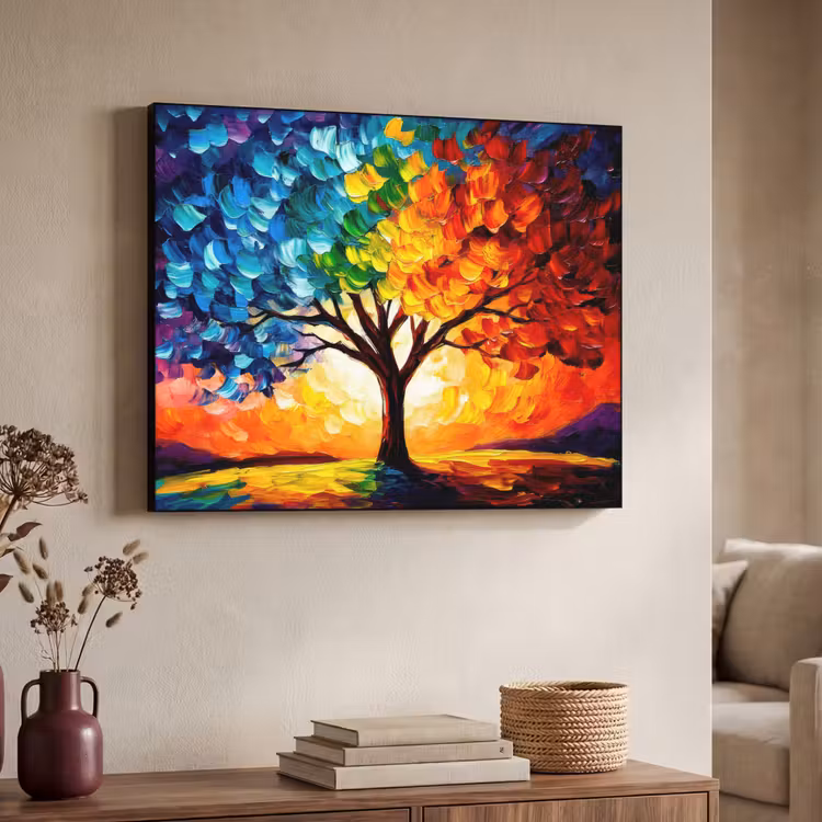 Art Frame - Boom - Kunst - Natuur - Zonsondergang — 7