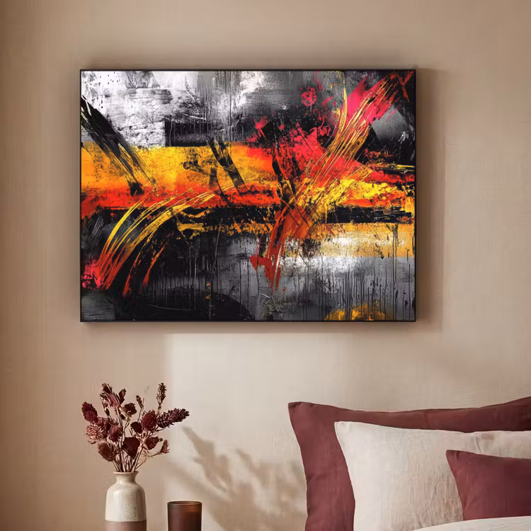 Art Frame - Kunst - Zwart - Abstract — 3