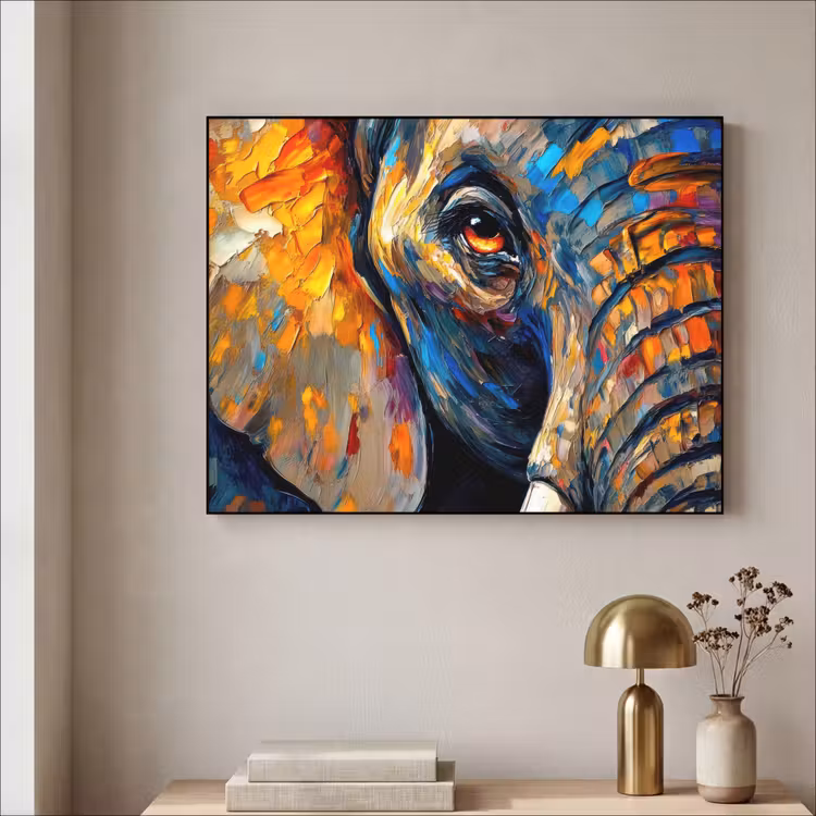 Art Frame - Olifant - Kunst - Dieren — 5