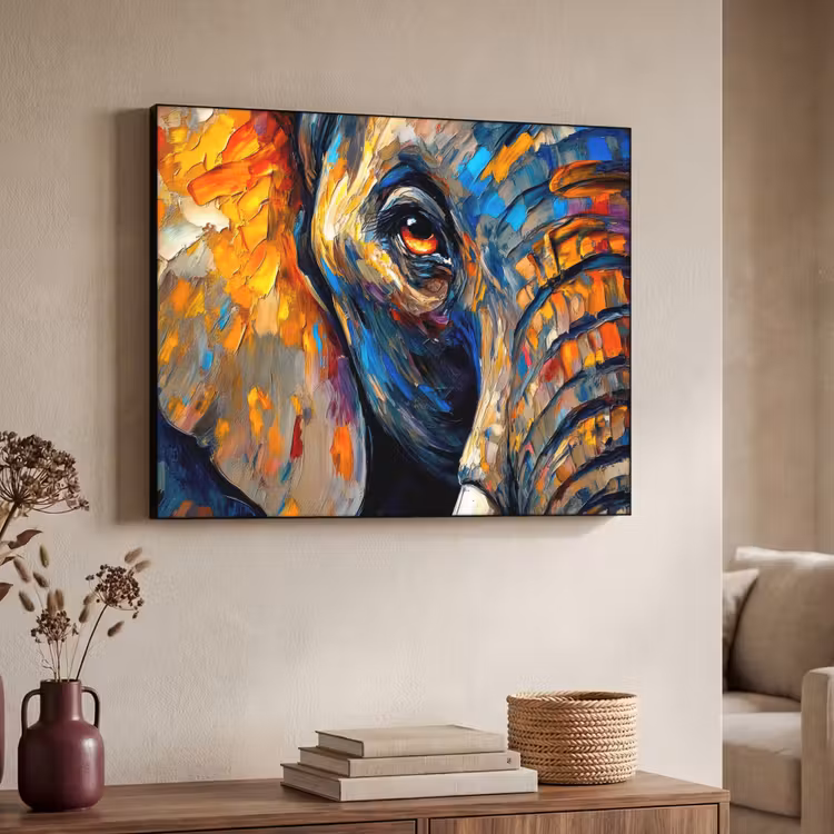 Art Frame - Olifant - Kunst - Dieren — 7