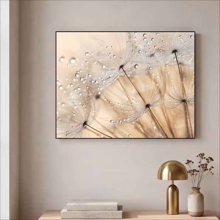 Art Frame - Paardenbloem - Abstract - Natuur - Beige — 5