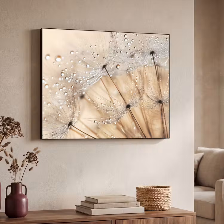 Art Frame - Paardenbloem - Abstract - Natuur - Beige — 7