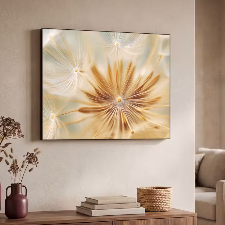 Art Frame - Paardenbloem - Beige - Abstract - Modern - Natuur — 7