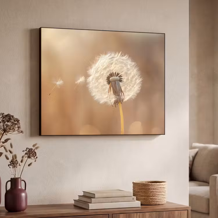 Art Frame - Paardenbloem - Beige - Natuur - Bloem — 7