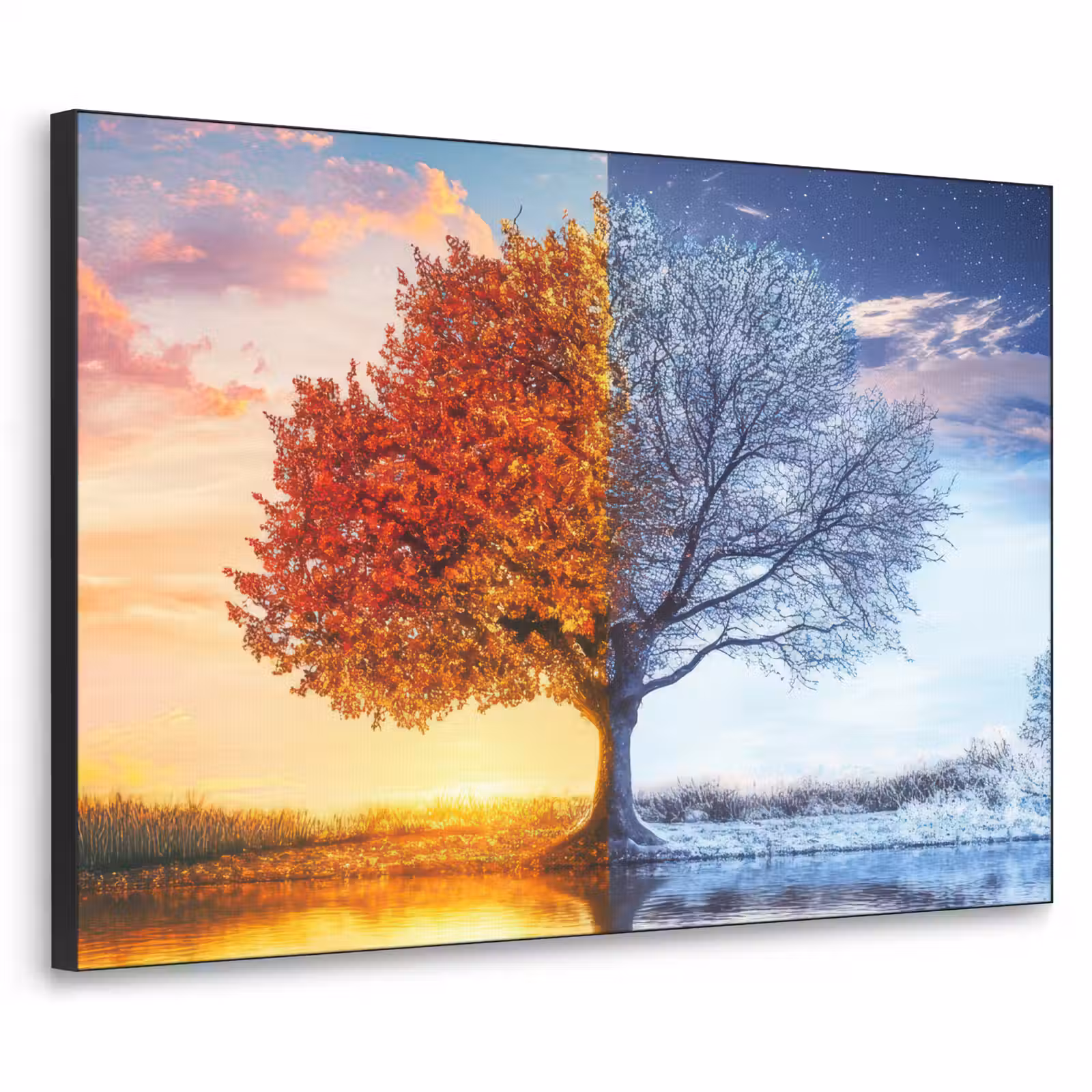 Art Frame - Seizoenen - Kunst - Boom - Herfst - Winter — 1