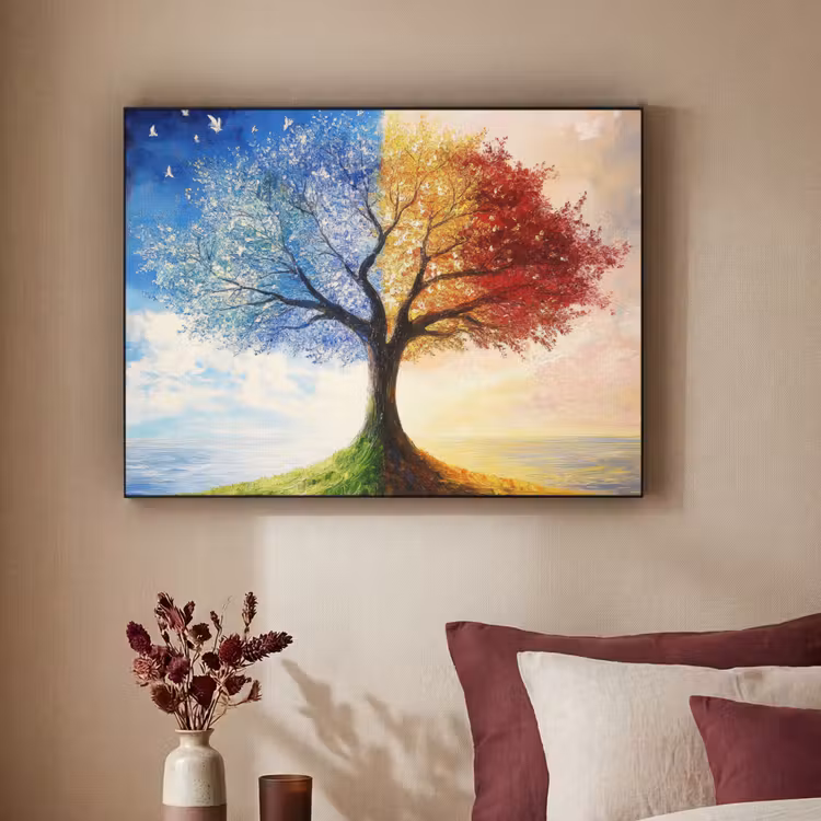 Art Frame - Boom - Kunst - Seizoenen - Herfst — 3