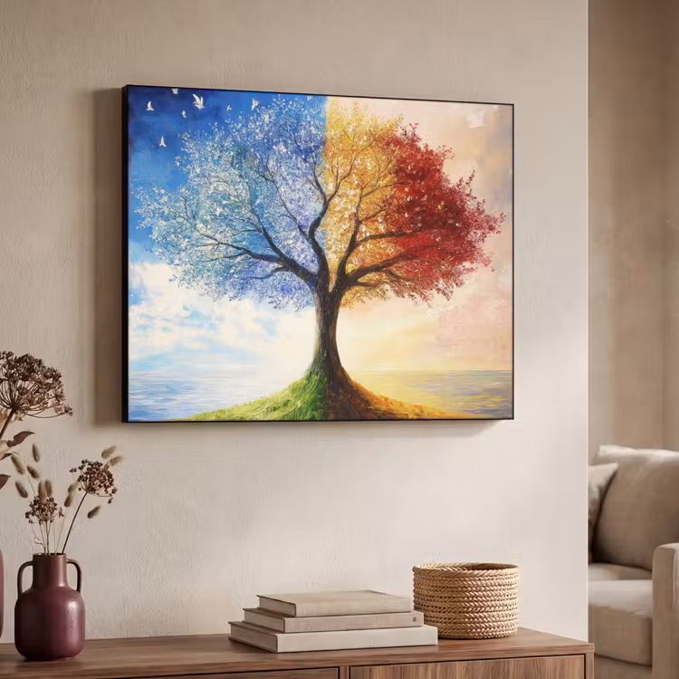 Art Frame - Boom - Kunst - Seizoenen - Herfst — 7
