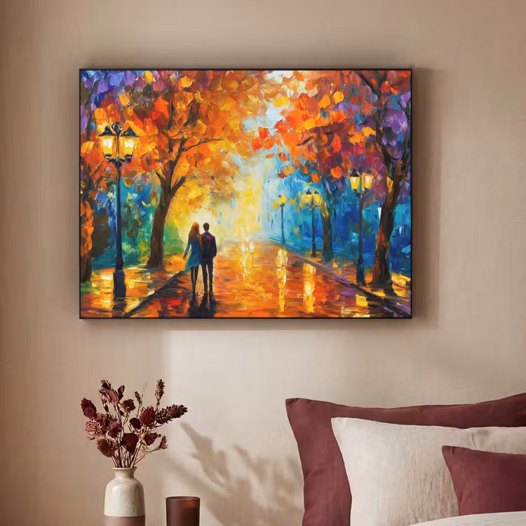 Art Frame - Koppel - Liefde - Bos - Kunst — 3