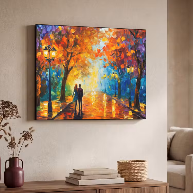 Art Frame - Koppel - Liefde - Bos - Kunst — 7