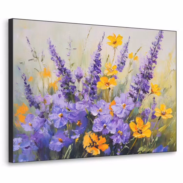Art Frame - Lavendel - Bloemen - Natuur - Kunst — 1