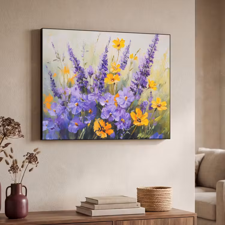 Art Frame - Lavendel - Bloemen - Natuur - Kunst — 7