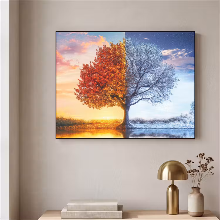 Art Frame - Seizoenen - Kunst - Boom - Herfst - Winter — 5