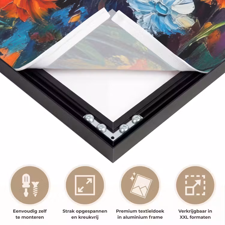 Art Frame - Uil - Bloemen - Kunst - Zonsondergang — 8