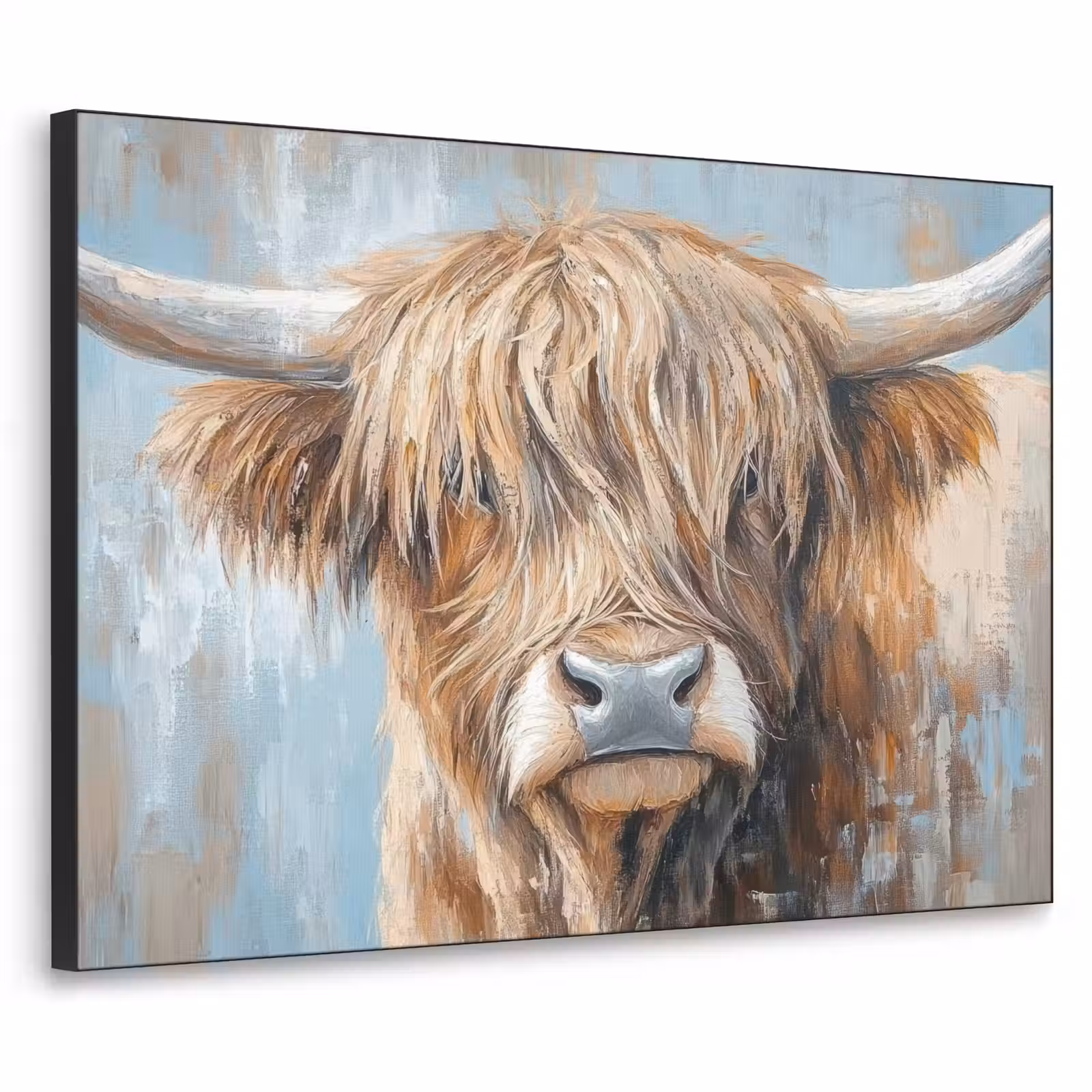 Art Frame - Schotse hooglander - Dieren - Koe - Street art — 1
