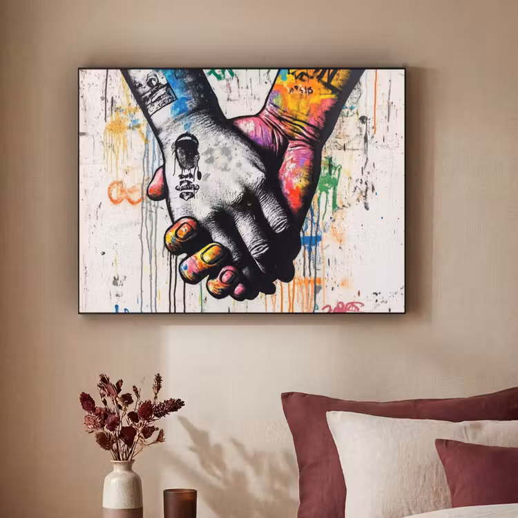 Art Frame - Graffiti - Handen - Vintage - Street art — 3