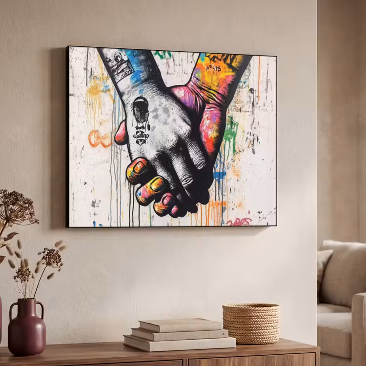 Art Frame - Graffiti - Handen - Vintage - Street art — 7