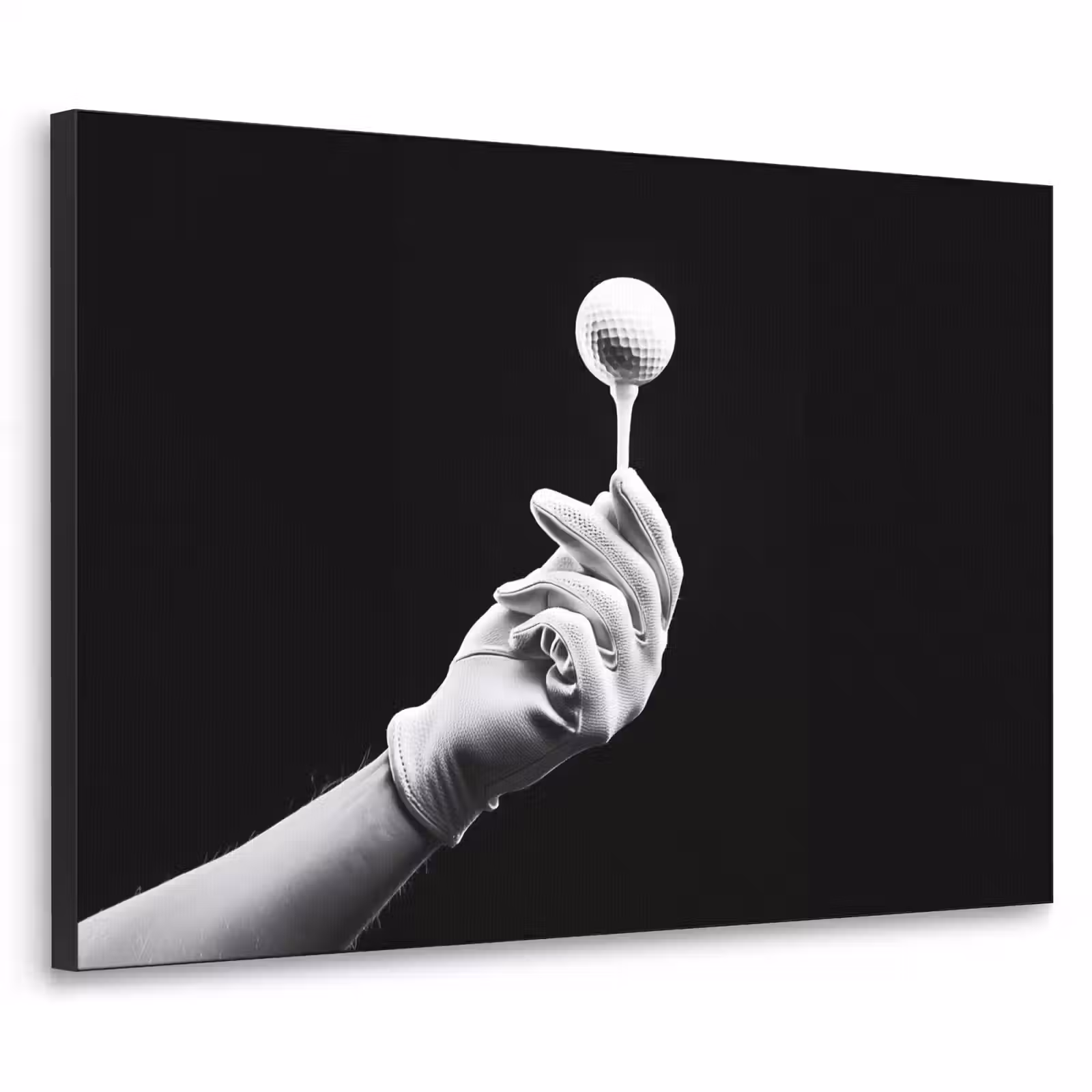 Art Frame - Golfbal - Zwart - Wit — 1