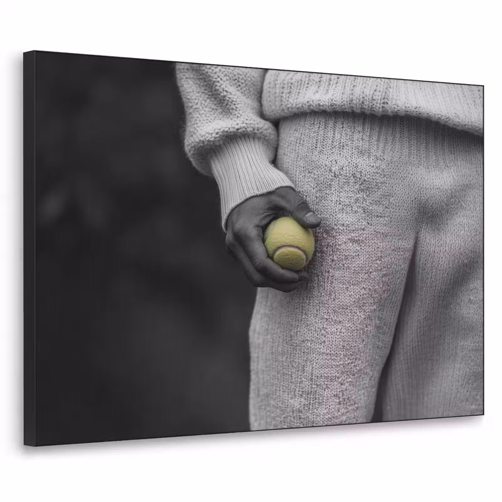 Art Frame - Tennisbal - Zwart - Wit — 1