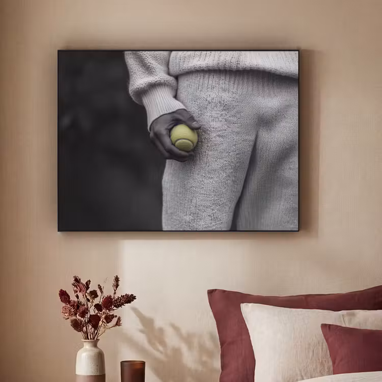 Art Frame - Tennisbal - Zwart - Wit — 3