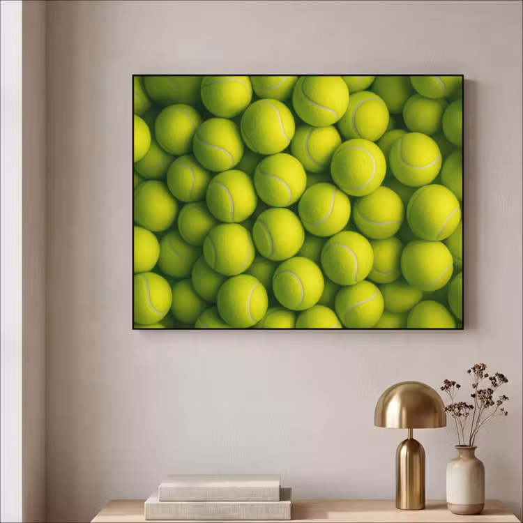 Art Frame - Tennisballen - Bal - Geel — 5