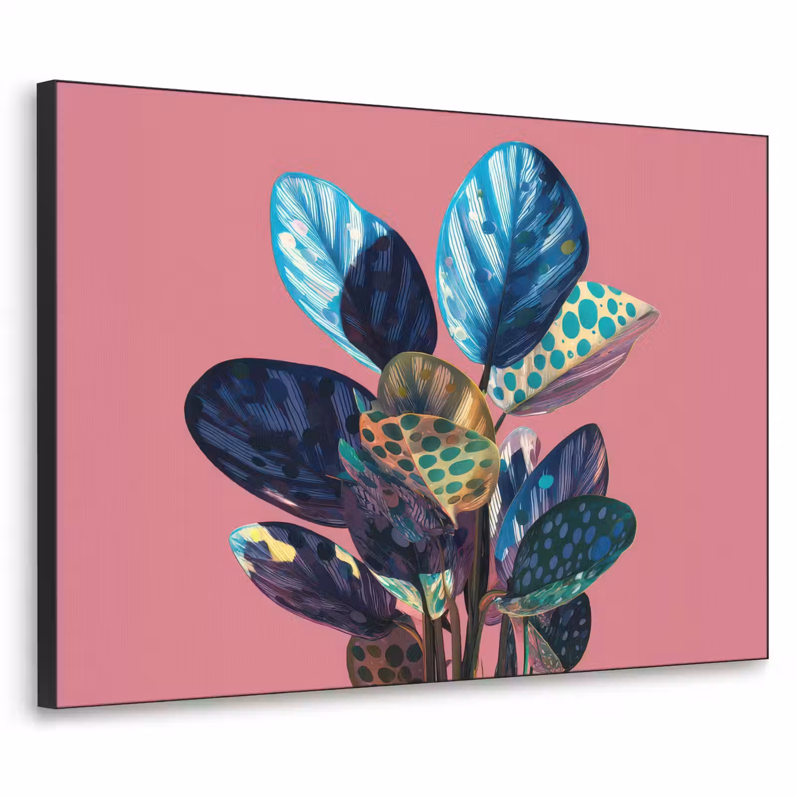 Art Frame - Plant - Bladeren - Stippen - Abstract — 1