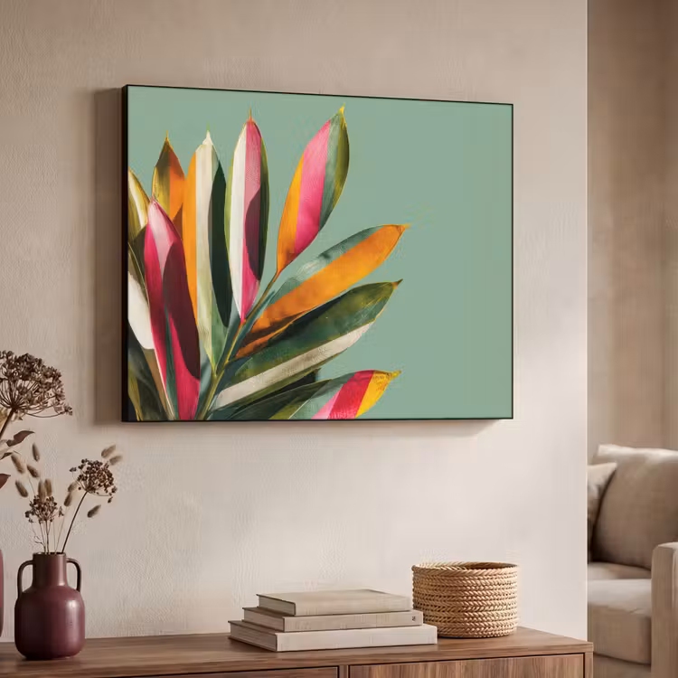 Art Frame - Bladeren - Tak - Kleurrijk — 7