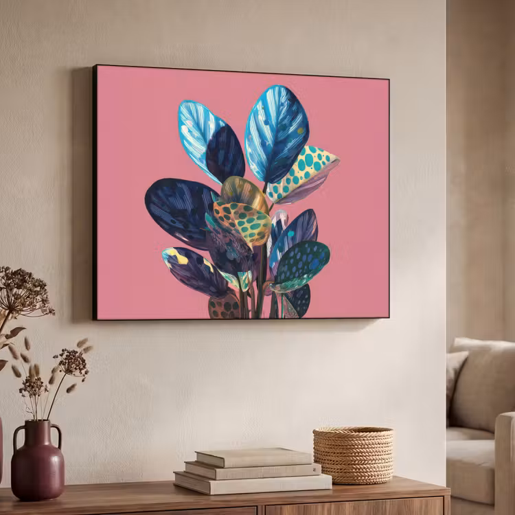 Art Frame - Plant - Bladeren - Stippen - Abstract — 7