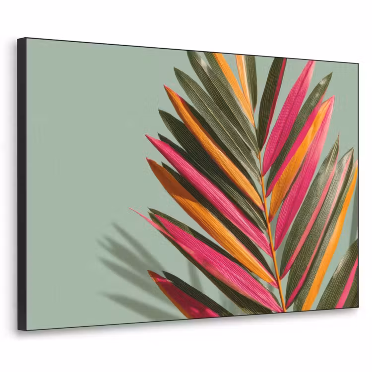 Art Frame - Tak - Bladeren - Kleurrijk - Schaduw — 1