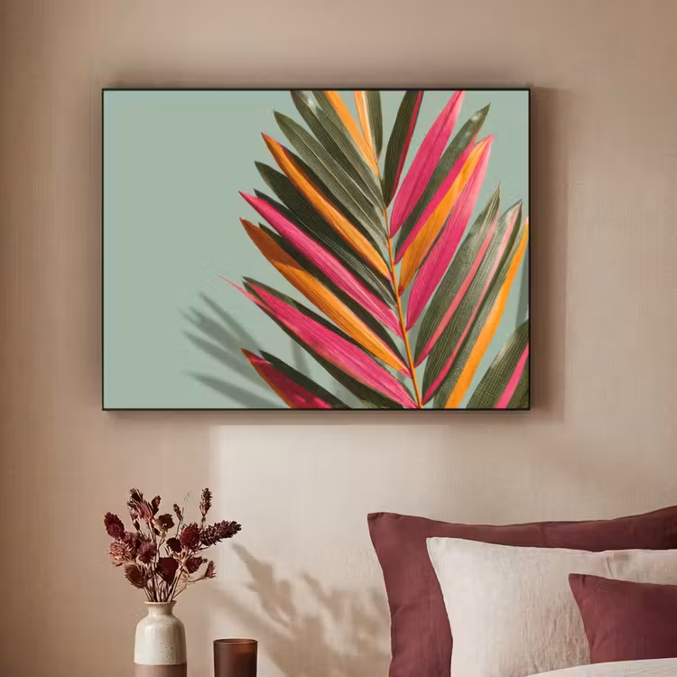 Art Frame - Tak - Bladeren - Kleurrijk - Schaduw — 3